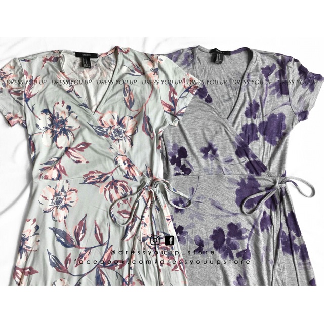 Đầm dài hoa wrap dress (màu mới) | BigBuy360 - bigbuy360.vn