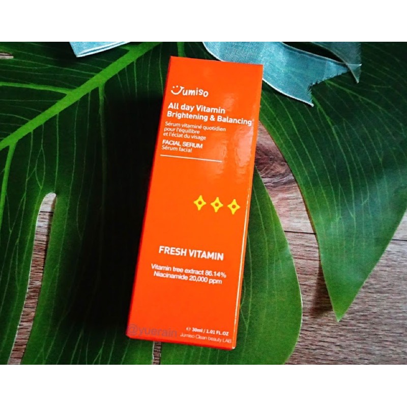 Tinh chất trắng sáng da Jumiso All day Vitamin Brightening&Balancing Facial Serum 30ml