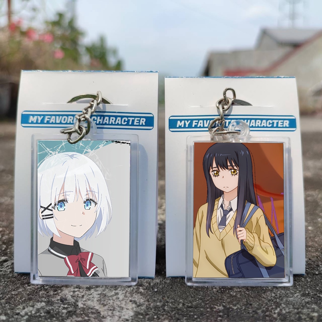 Móc Khóa Anime Tantei wa Mou Shindeiru - Ganci Mieruko-chan - Siesta - Miko - Kimihiko - Hana - Nagisa - Yuria - Yuria