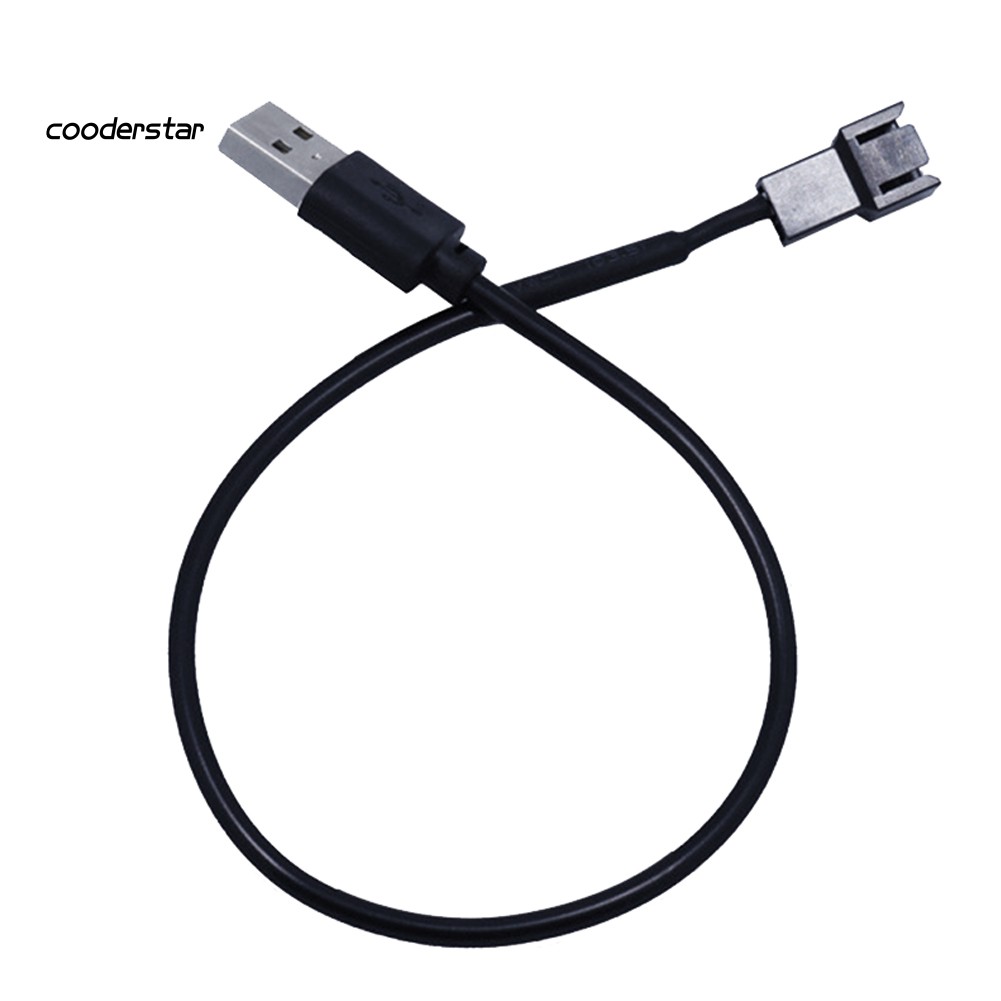 ✾Phụ Kiện Chuyên Dụng Cho Xe Hơi RXSC RXSC✾Cáp KếT NốI USB 30cm Sang 3 Pin Cho QuạT MáY TíNh / Vỏ PC