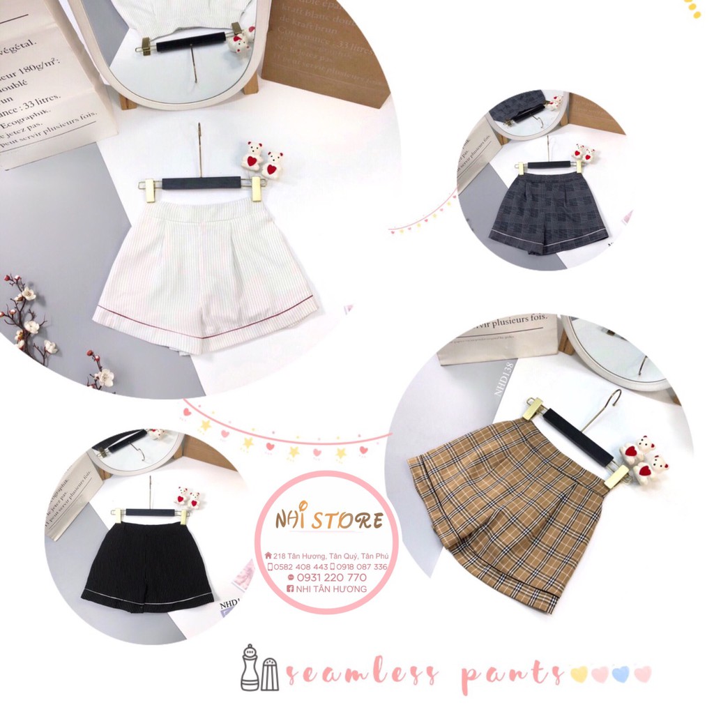 [FREESHIP 50K] QUẦN SHORT NGẮN NHISTORE LƯNG THUN ỐNG RỘNG FREESIZE DƯỚI 57KG