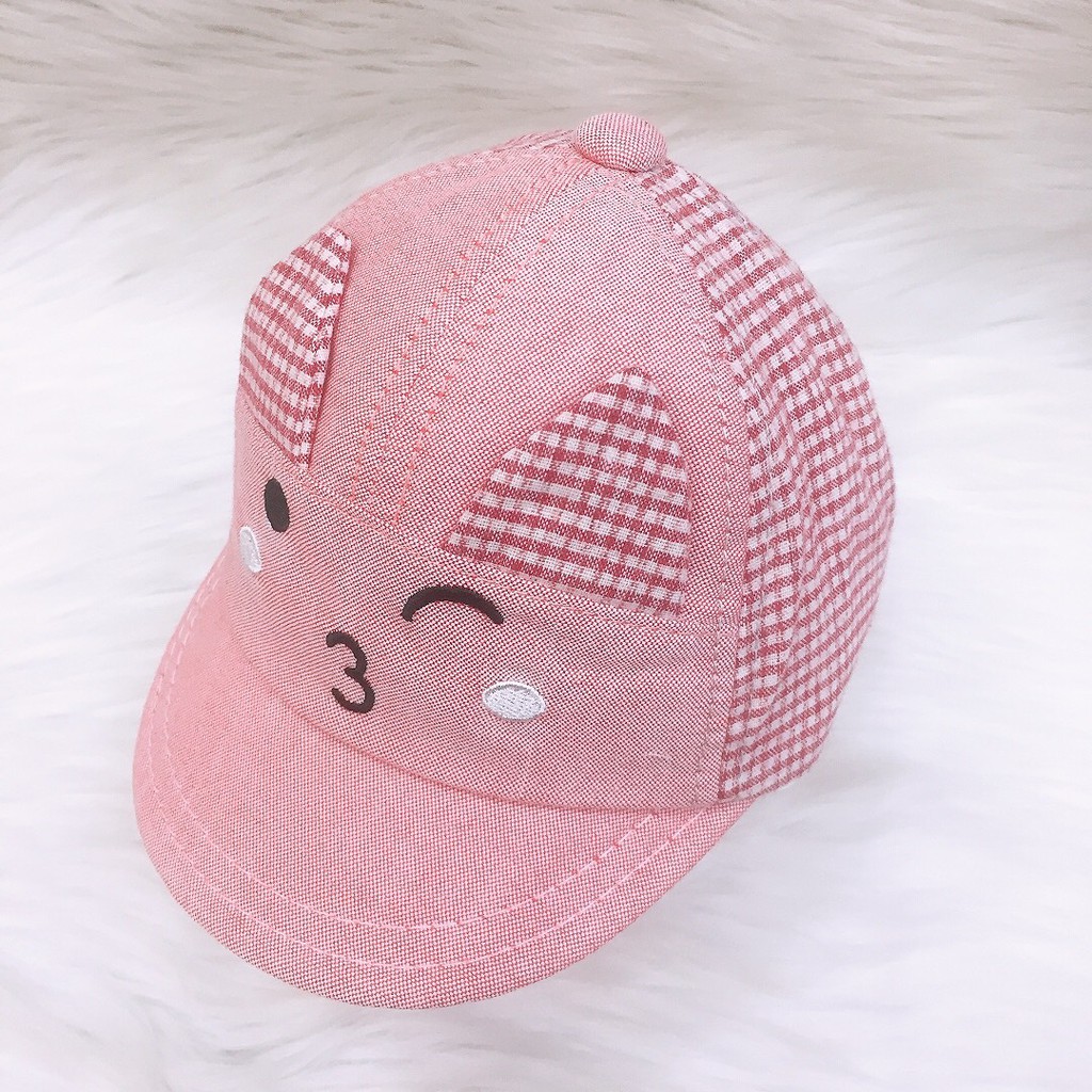 (Size 46) Nón Kết Bé Trai và Bé Gái Cao Cấp Duy Ngọc  Dành Cho Bé Dưới 18 Tháng Tuổi (5136)