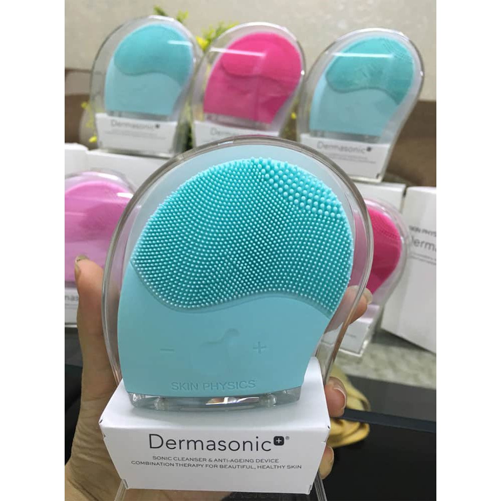 Máy rửa mặt SKIN PHYSICS DERMASONIC [ Hàng nội địa Úc]