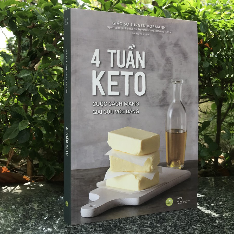 Sách - 4 tuần KETO - Cuộc cách mạng giải cứu vóc dáng