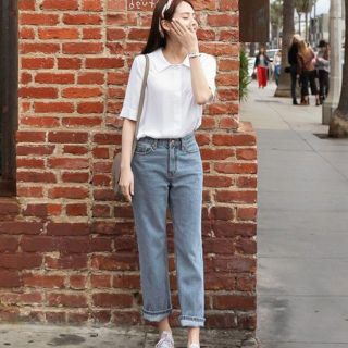 Combo quần jean kèm đầm voan chọn live