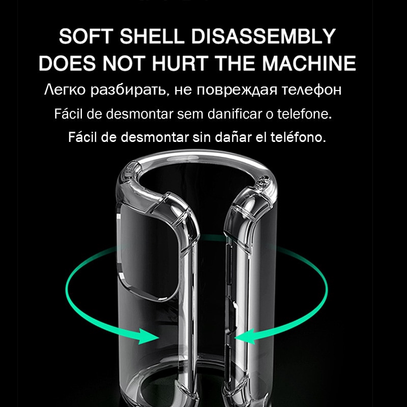 Ốp điện thoại silicon trong suốt chống sốc dành cho IPhone 7 8 Plus 11 Pro XR X XS Max 8 7 6 6s Plus 5 5s Se | BigBuy360 - bigbuy360.vn