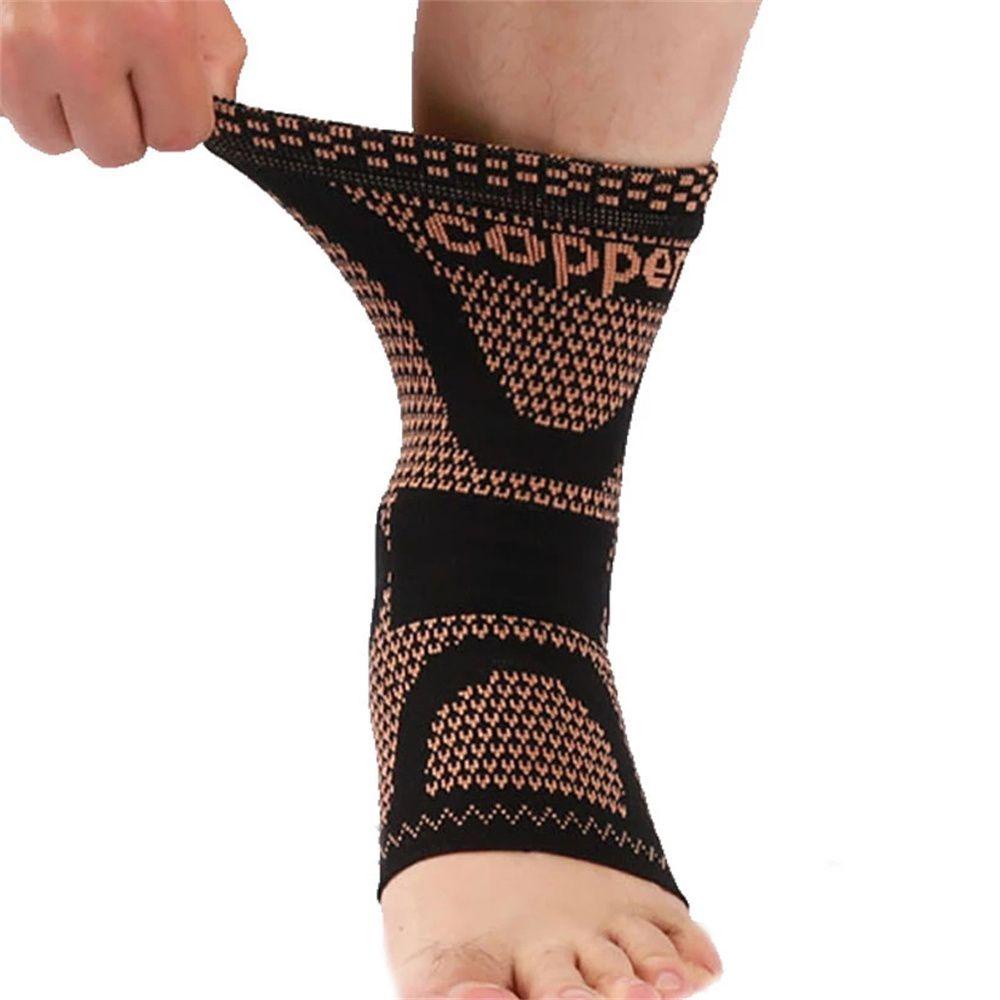 Vỏ Bọc Bảo Vệ Mắt Cá Chân Bằng Nylon Dệt Kim Thoáng Khí An Toàn Khi Chơi Thể Thao