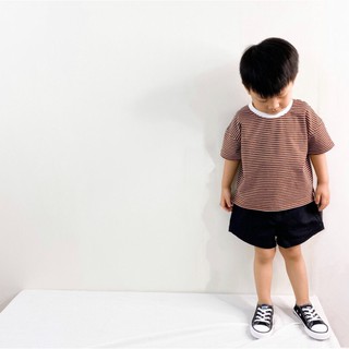 Áo phông kẻ cho bé trai/ bé gái