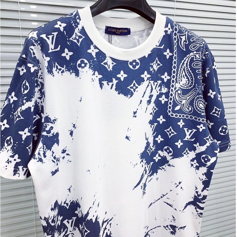 Áo Thun , Áo Phông Nam Cổ Tròn In Họa Tiết Lv Chất Cotton Cao Cấp Hot Trend 2022 3SIZE STORE