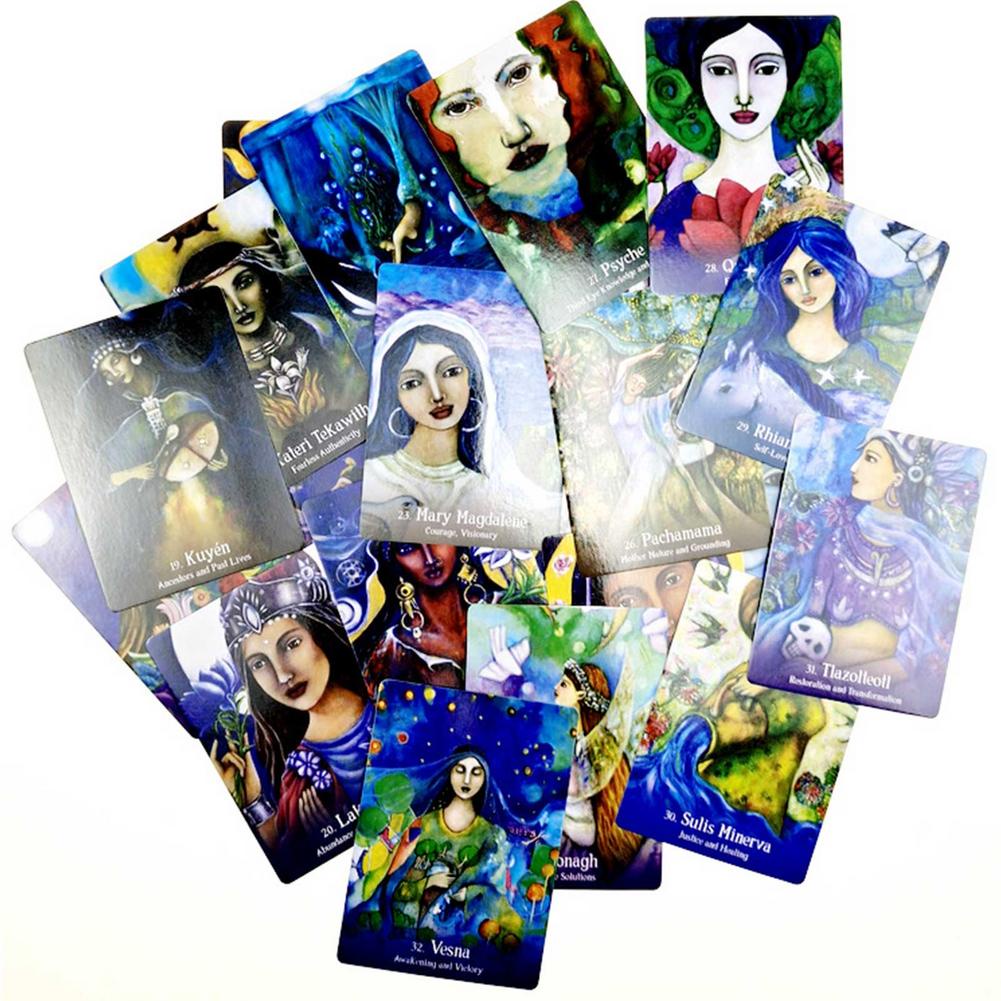 Bộ bài Sacred Mothers and Goddesses óng ánh S2