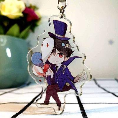 (Mica trong acrylic) Móc khóa Identity V quà tặng xinh xắn dễ thương in hình anime chibi nhiều mẫu