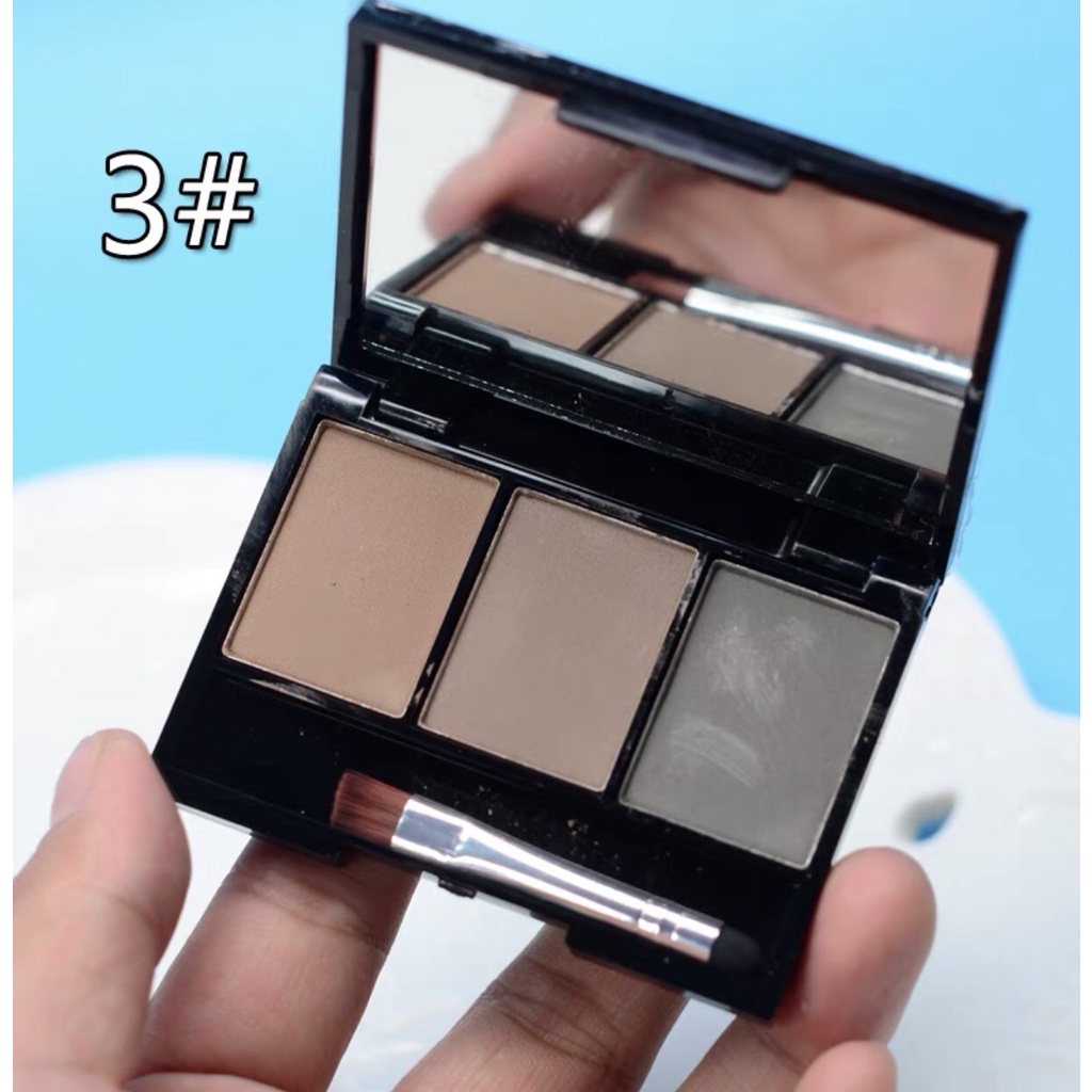 Bảng Phấn Tạo Khối 3 Màu Chủ Đạo Highlight Không Nhũ Chống Thấm Nước | BigBuy360 - bigbuy360.vn