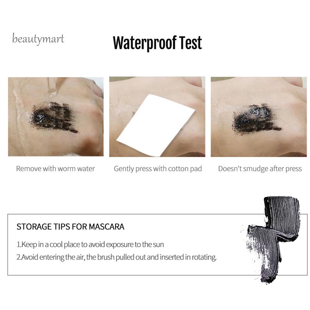 [Hàng mới về] Mascara uốn mi dày 4D QIBEST chống nước và mồ hôi | BigBuy360 - bigbuy360.vn