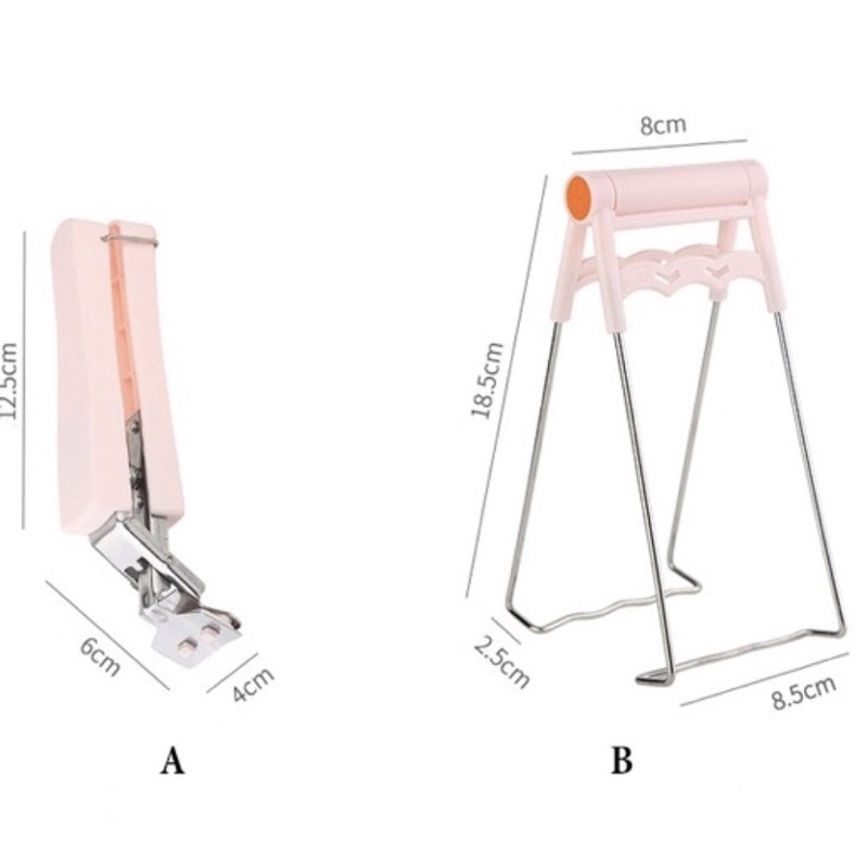 Combo Giá Đỡ và Kẹp gấp đồ nóng chống Bỏng