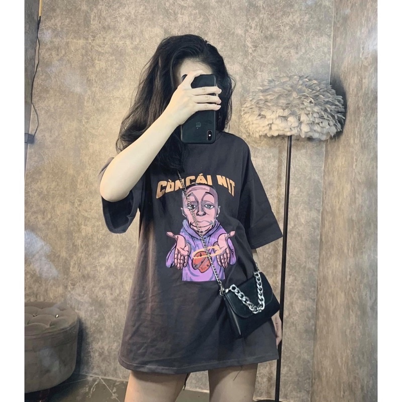 Áo Thun Hè Áo Phông Tay Lỡ Còn Cái Nịt Hottrend Chất Cotton Cổ tròn Form Thụng  Tay Lỡ Nam Nữ Unisex Ulzzang Giá Rẻ