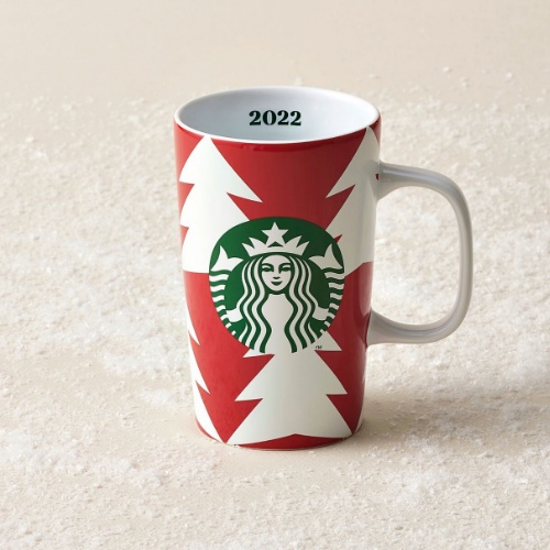 [LIFEMCMBP4 -12% đơn 250K] Cốc Sứ Mug Starbucks 12Oz (355ml) 2022 Red Cup