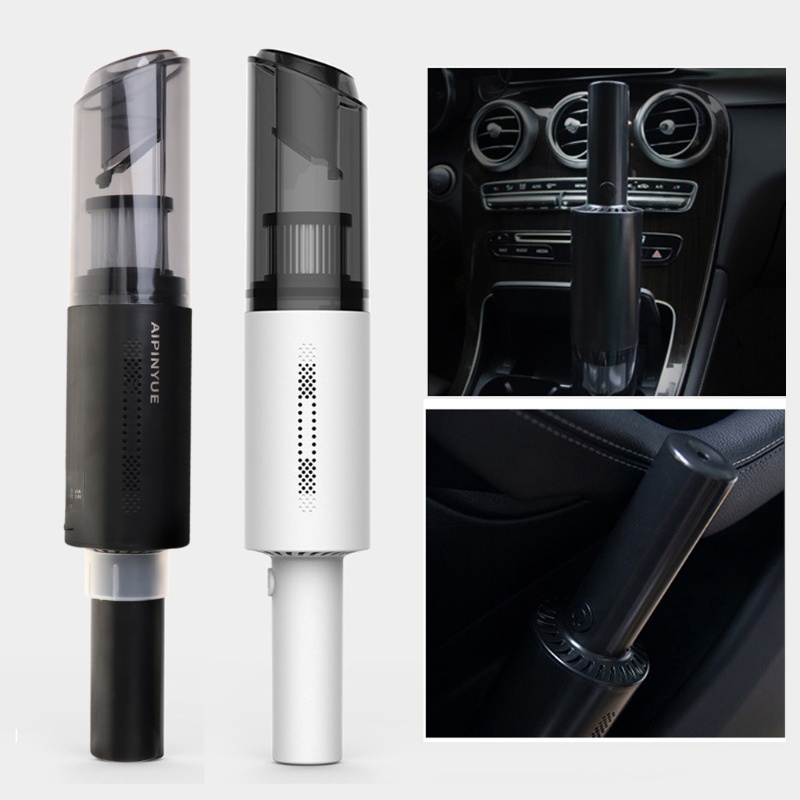 Máy Hút Bụi Cầm Tay 6000Pa Có Thể Sạc Lại Tiện Dụng Cho Xe Hơi