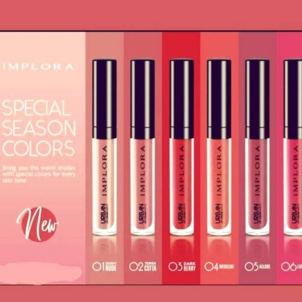 (hàng Mới Về) Son Môi Implora Dạng Kem Lì | BigBuy360 - bigbuy360.vn