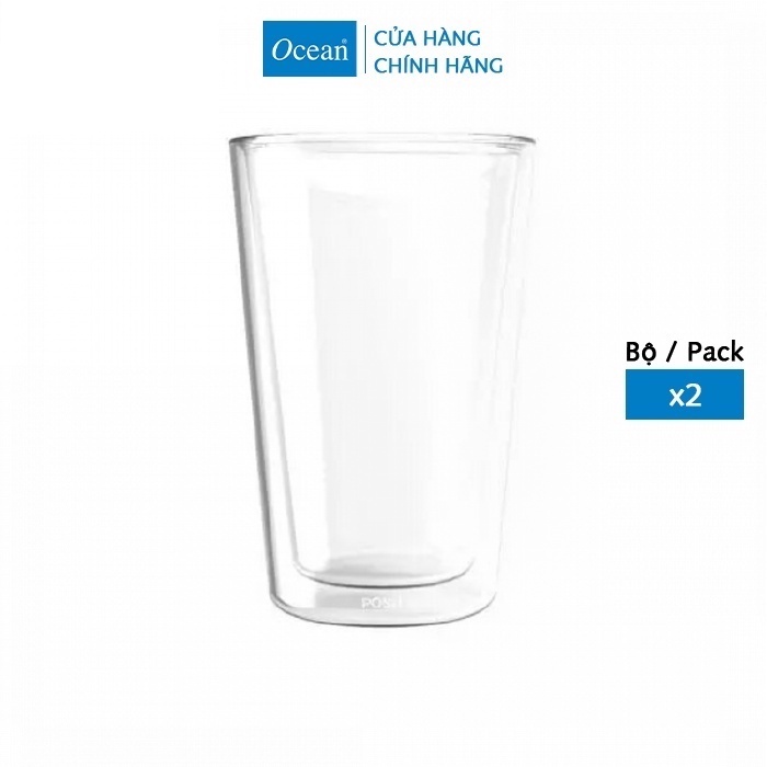 Bộ 2 ly thủy tinh 2 lớp Ocean Groove Tumbler 290ml