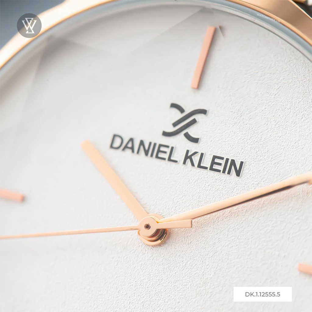 Đồng Hồ Quartz Nữ Daniel Klein WATCHSTORE DK.1.12555.5 Mặt Kính Khoáng 34mm, Dây Kim Loại, Vỏ Thép Không Gỉ