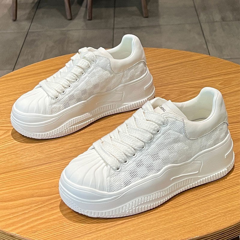 Giày thể thao nữ  IELGY màu trắng/đen