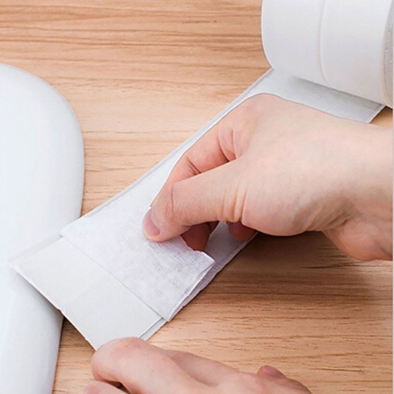 3.2mx3.8cm Cuộn Băng PVC Chất liệu Nhà bếp Tường phòng tắm Băng niêm phong Chống thấm Khuôn bằng chứng