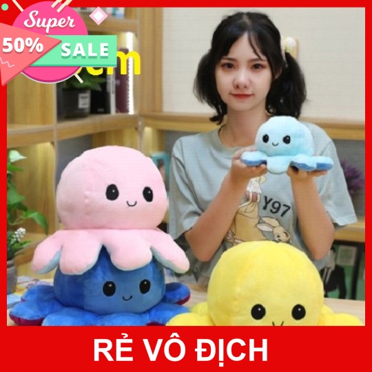 [5❤️][FREESHIP] BẠCH TUỘC CẢM XÚC 30cm, 20cm [HCM]