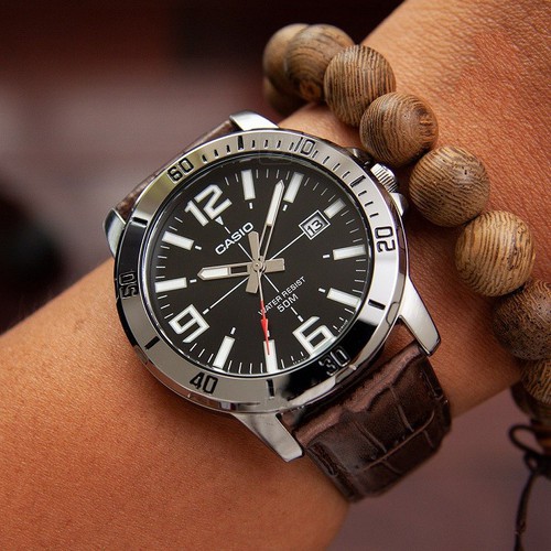 Đồng Hồ Nam Casio Standard MTP-VD01L-1BVUDF Chính Hãng | Casio Standard MTP-VD01L-1B