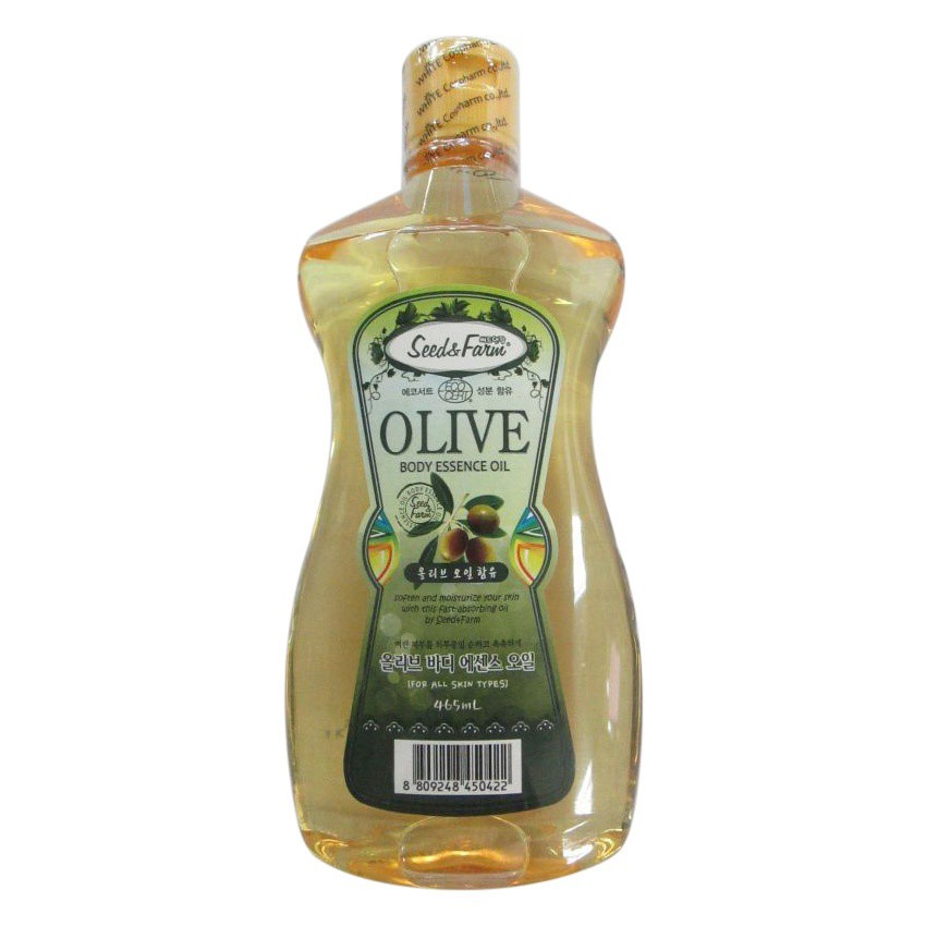 Dầu Massage Và Dưỡng Da Chiết Xuất Từ Trái Oliu Seed & Farm Olive Body Essence Oil (465ml)