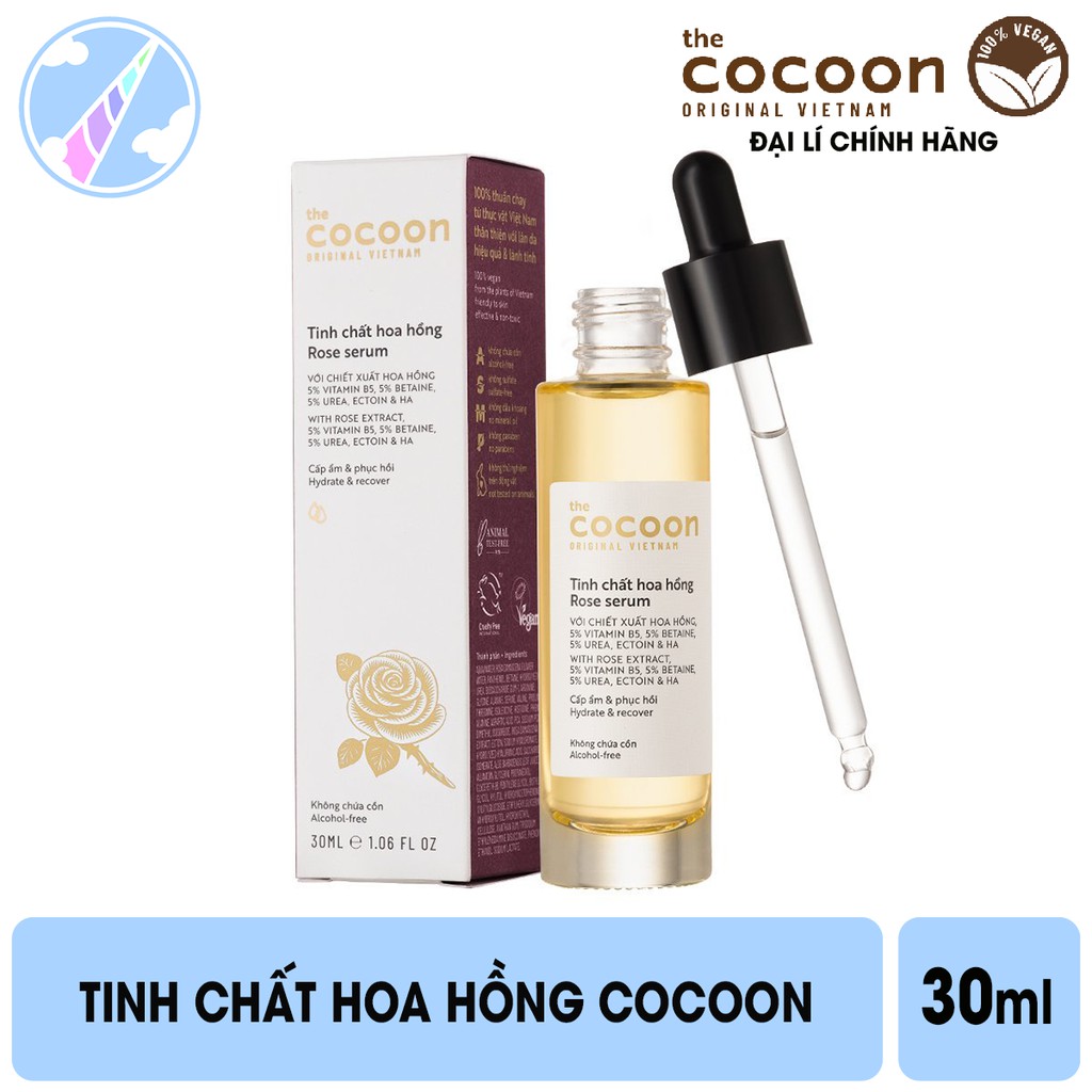 Tinh Chất Hoa Hồng Cocoon 30ml