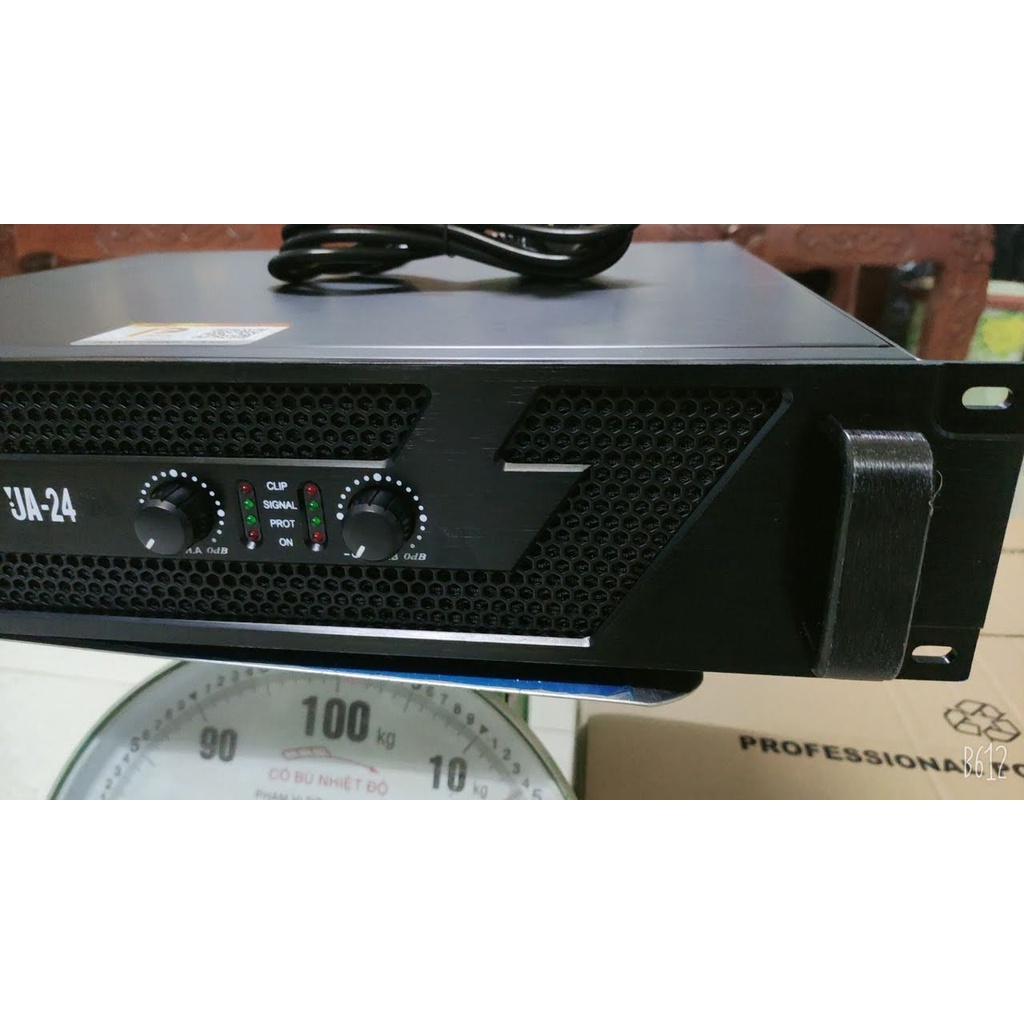 Đẩy Công Suất JA 24 hãng P-Audio Nhật Bản ,Sản xuất tại Đài Loan, 24 sò, chất lượng cao, 1400W max