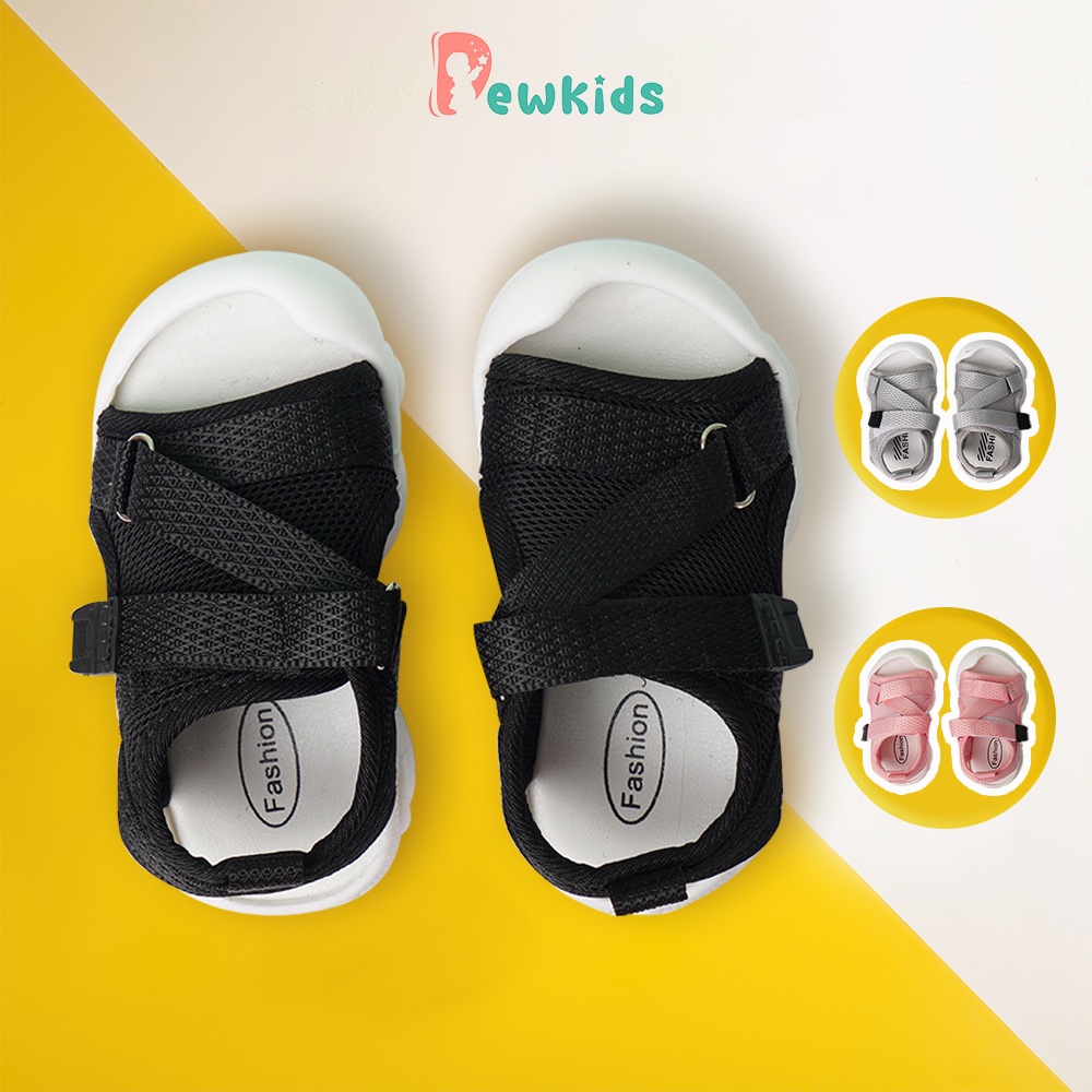 Dép tập đi cho bé DEWKIDS sandal quai chữ Z đế cao su mềm chống trượt an toàn - TD002