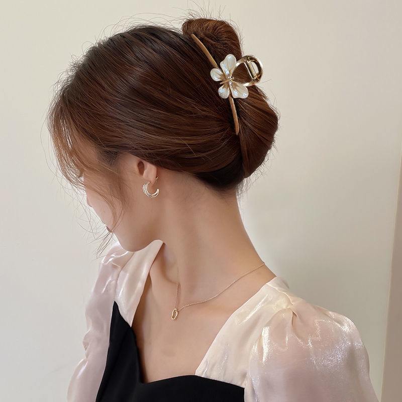 Kẹp Tóc Nơ Sau Lưng Cỡ Lớn Phong Cách Hàn Quốc Xinh Xắn Cho Nữ