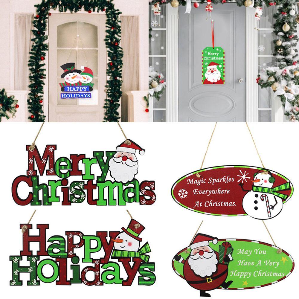 CONOPERY Biển Hiệu Treo Tường Trang Trí Giáng Sinh Năm Mới 2022