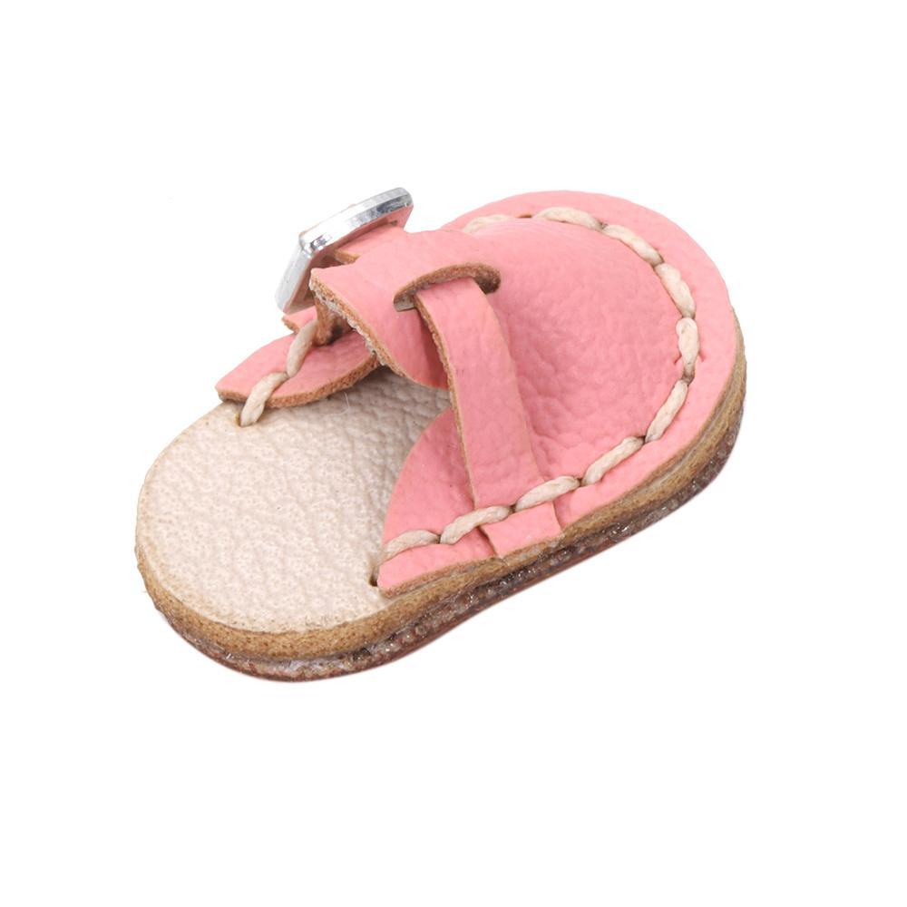 Giày Búp Bê Da Bò Thủ Công Màu Cầu Vồng Cho obitsu11GSCbody9OB11 1 / 11 OB11