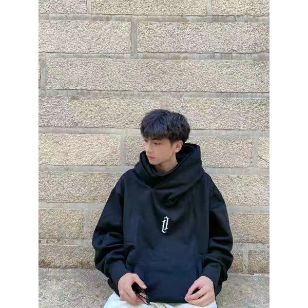 Áo Hoodie HipHop Unisex phiên bản cổ trùm khí chất