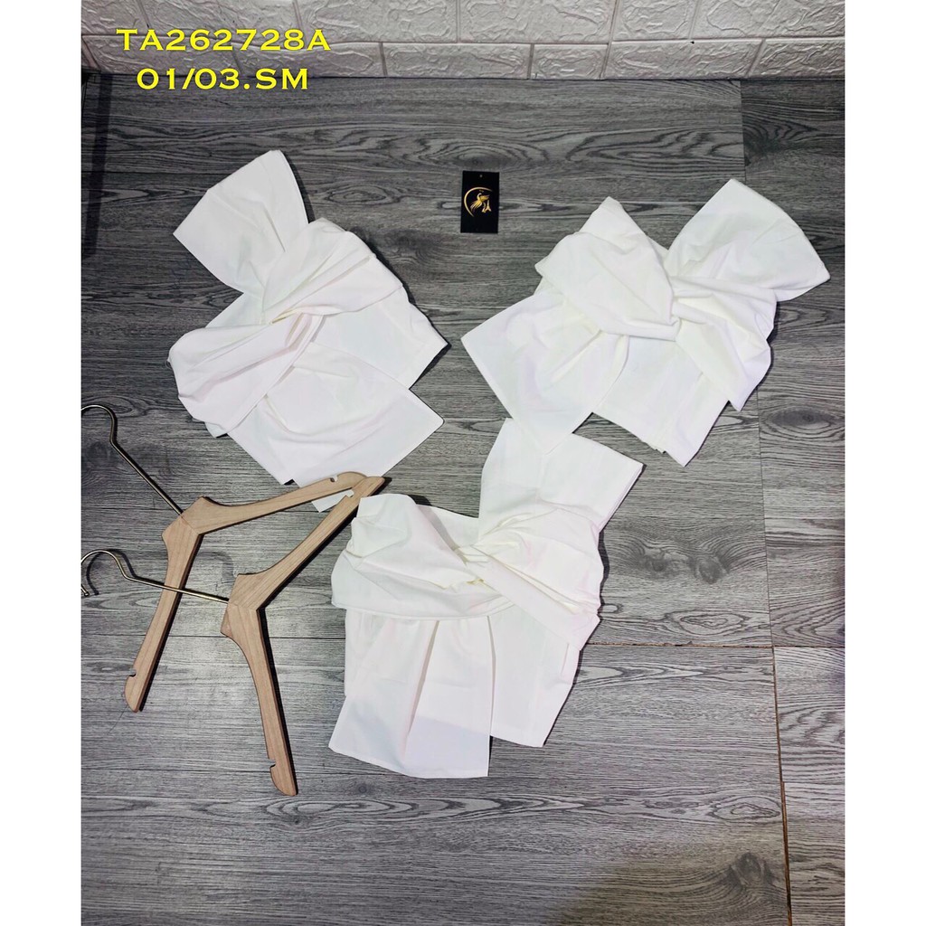 Áo lệch vai cotton