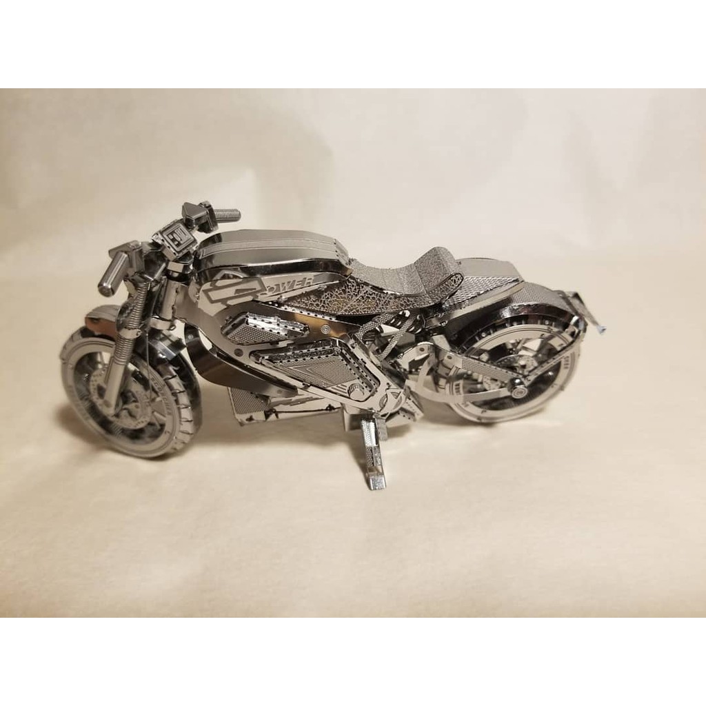 [Mã LIFETOYS1 giảm 30K đơn 99K] Mô hình 3D kim loại lắp ráp Mô tô Harley-Davidson Project LiveWire [ Chưa Lắp ]