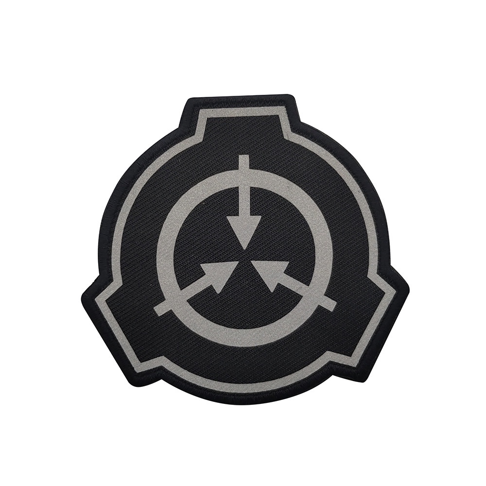 Băng Tay Tùy Chỉnh #魔术贴Miếng Dán Phản Quang In logo scp Trang Trí Ba Lô Đeo Cánh Tay / Băng Cánh Tay