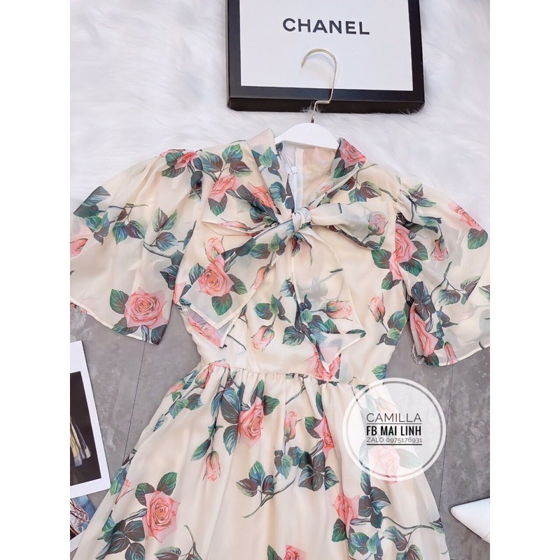 ⚡️BÁN SỈ⚡️Đầm hoa xoè tay cánh tiên hoa xanh | BigBuy360 - bigbuy360.vn