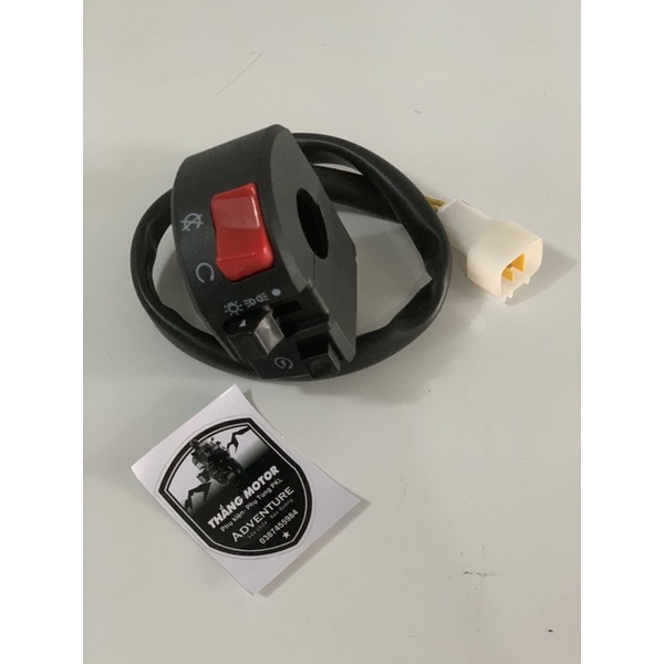 Bộ cùm công tắc ghi đông xe BN302 chính hãng Benelli