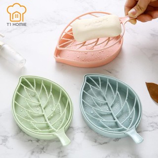 KHAY ĐỰNG XÀ PHÒNG - XÀ BÔNG TẮM HÌNH CHIẾC LÁ ĐỘC ĐÁO .