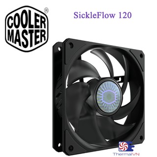 Quạt fan case 12cm Cooler Master SickleFlow 120 - Sức gió tốt, quay êm, bền bỉ