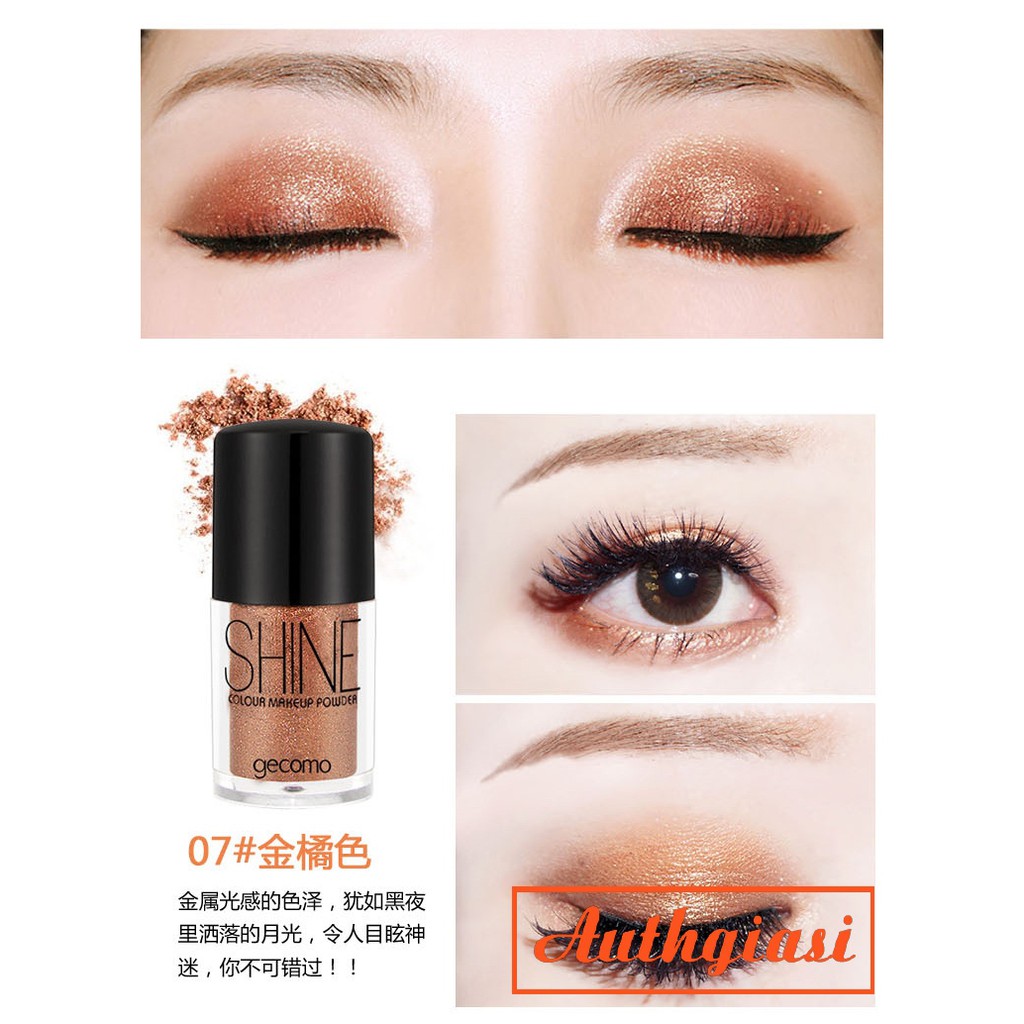 Nhũ mắt ướt bền màu siêu xinh bắt sáng mịn đẹp sang chảnh Gecomo Shine | BigBuy360 - bigbuy360.vn