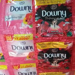Nước xả vải Downy gói nhỏ
