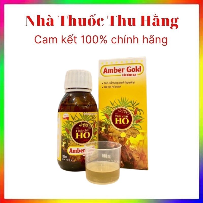 Tinh Chất Ho Amber Gold Cầu Bình An 100ml