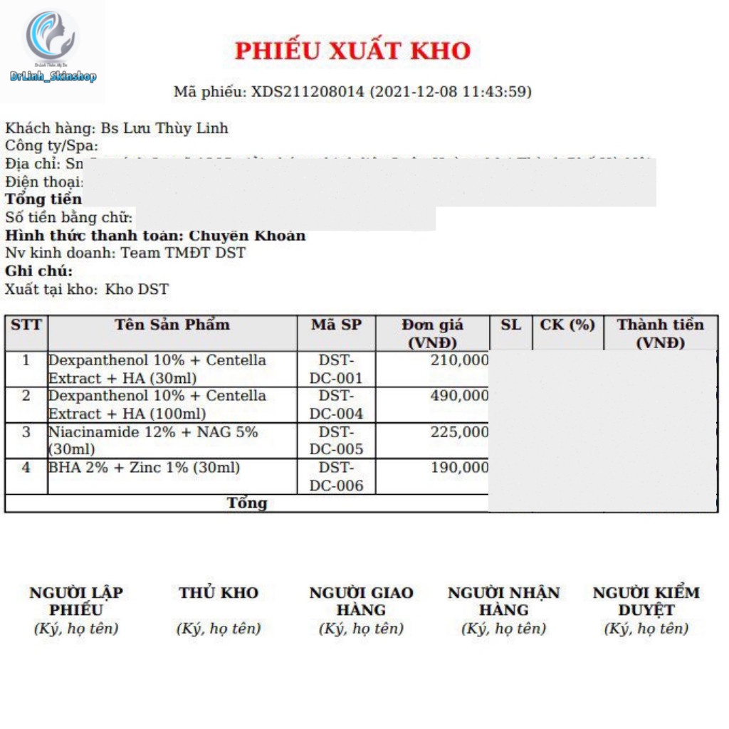 Serum B5 Dr Ceutics phục hồi dưỡng ẩm và làm dịu da SR15