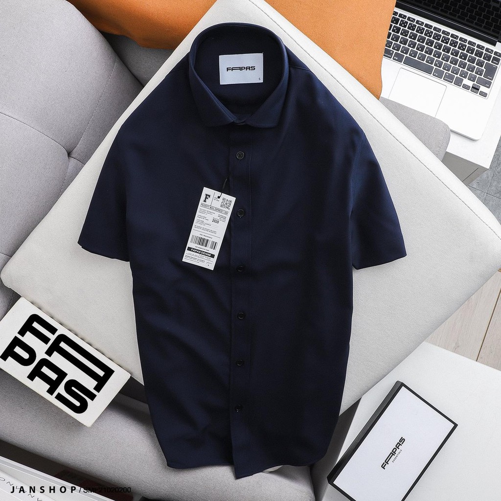 SƠ MI FAPAS REGULAR TRƠN TAY NGẮN | BigBuy360 - bigbuy360.vn