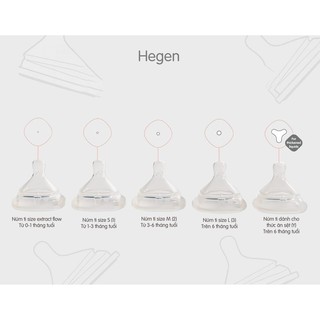 Bình Sữa Hegen ppsu 150ml/240ml/330ml