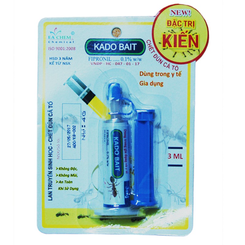 Gel diệt kiến trong nhà - diệt kiến tận ổ - an toàn - dễ sử dụng